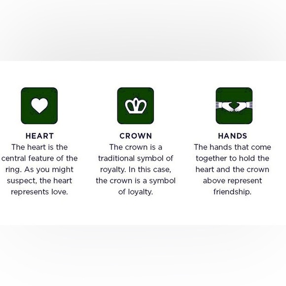 NEW⚜️CLADDAGH Little Silver Pendant/Charm - Picture 6 of 7